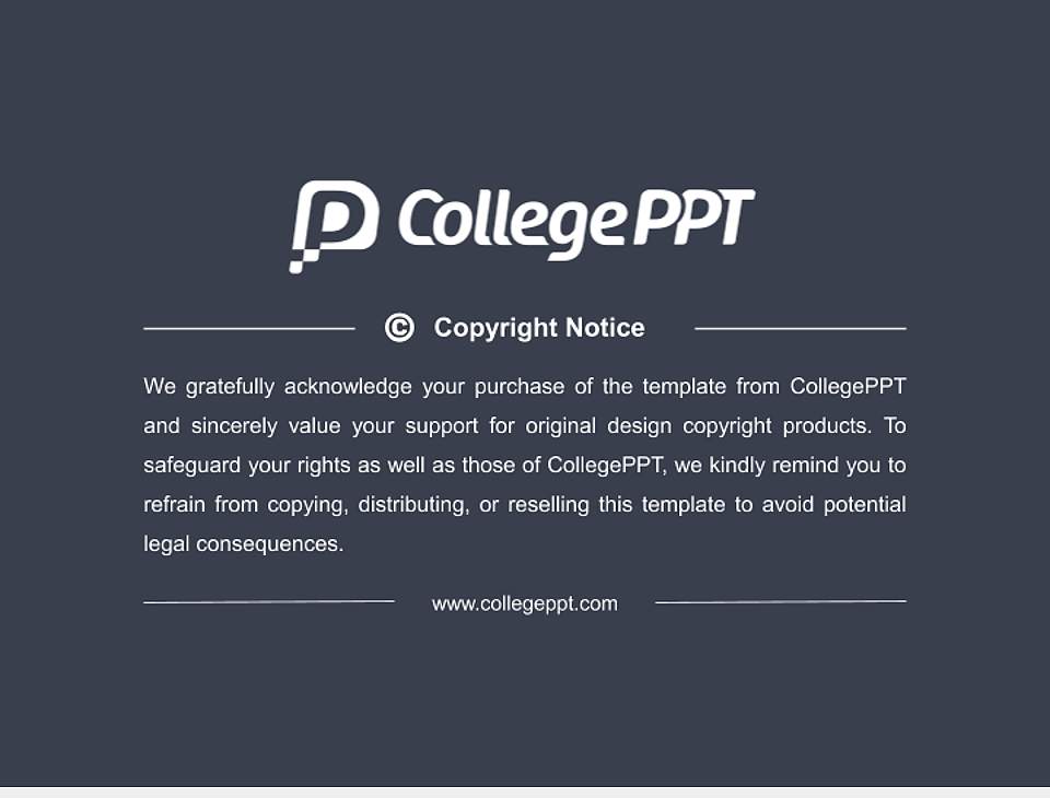 Asia LIFE University Resume PPT Template4:3 ratio PPT effect preview image5