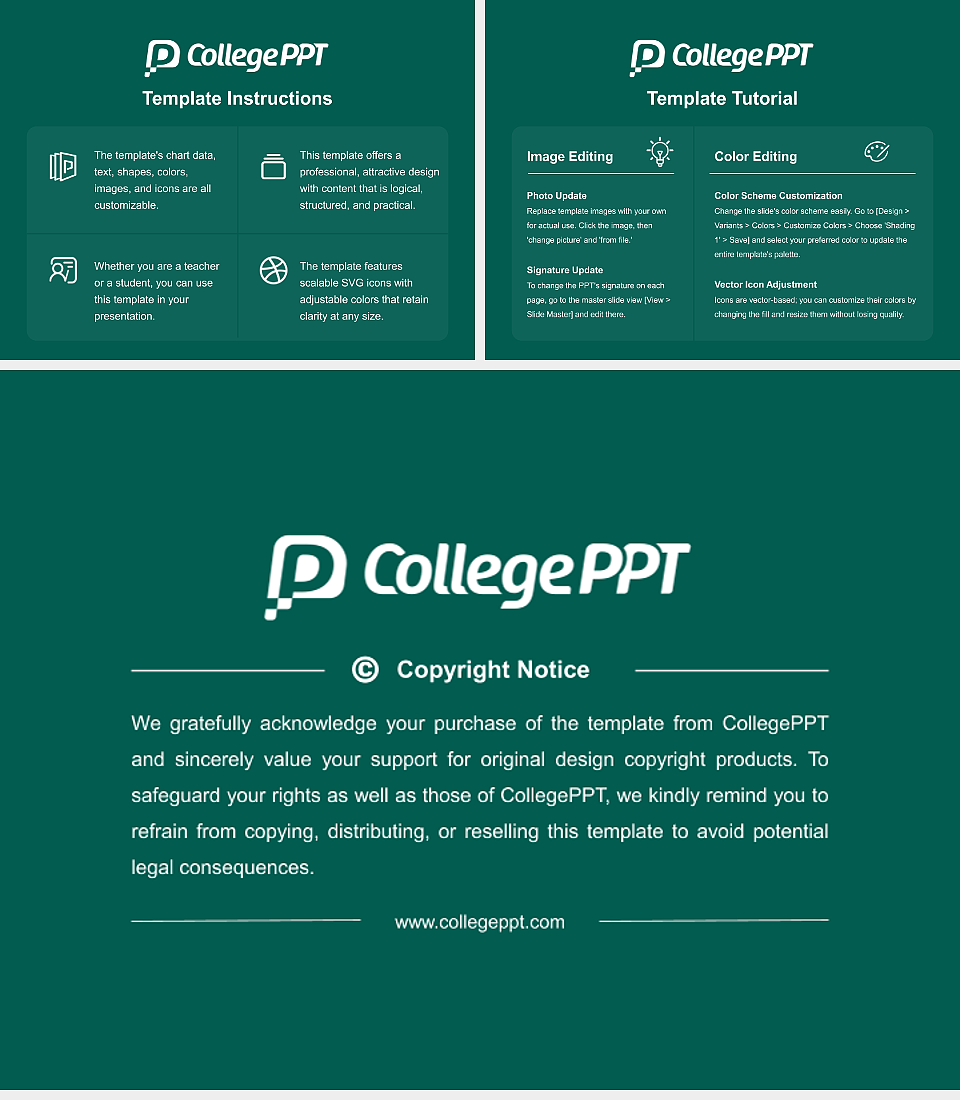 Chung Cheong University Course/Courseware Creation PPT Template_Slide preview image5