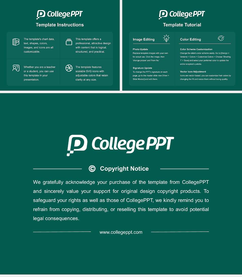 Chung Cheong University Course/Courseware Creation PPT Template4:3 ratio PPT effect preview image5