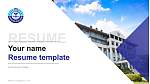 Andong Science College Resume Templat PPT