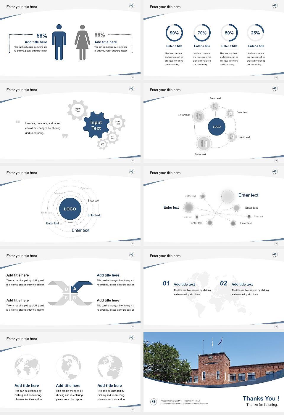 Chuncheon National University of Education Course/Courseware Creation PPT Template_Slide preview image4