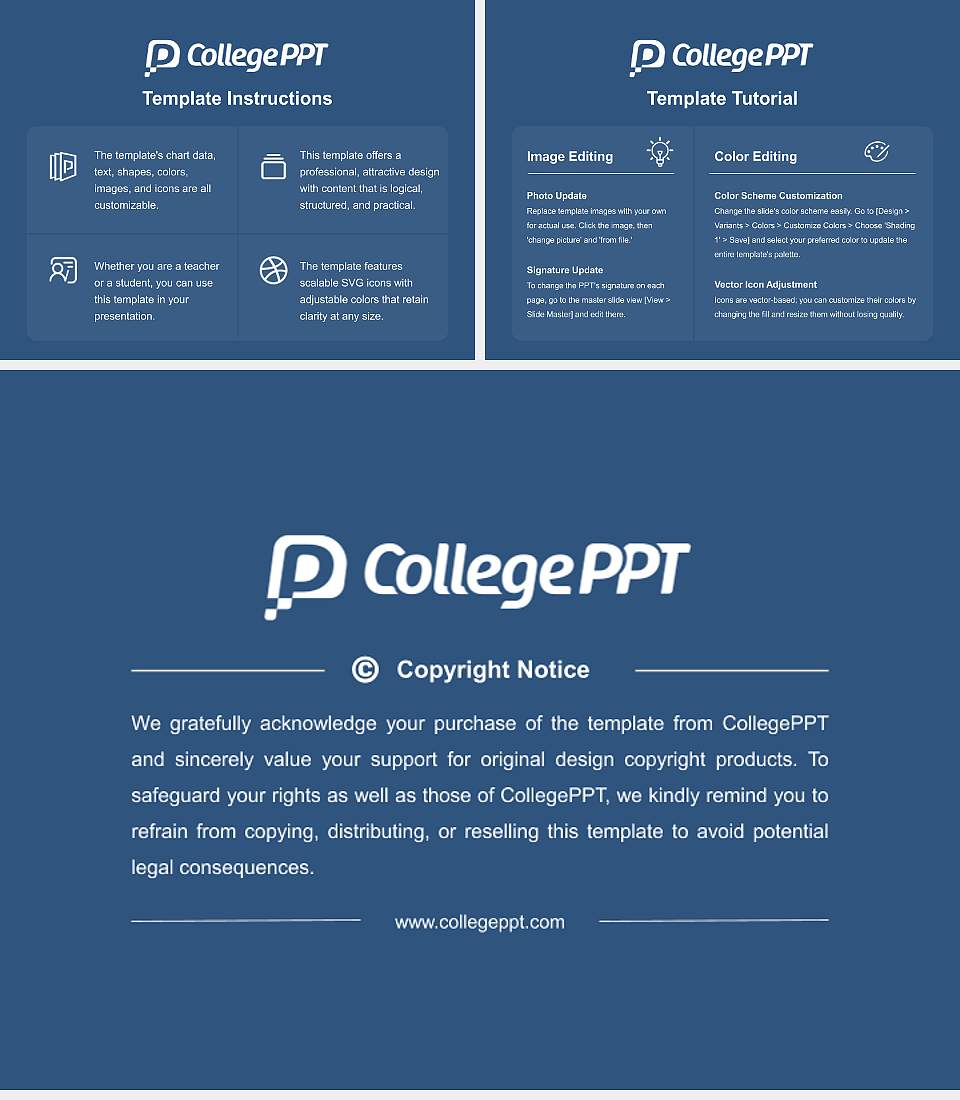 Chuncheon National University of Education Course/Courseware Creation PPT Template4:3 ratio PPT effect preview image5