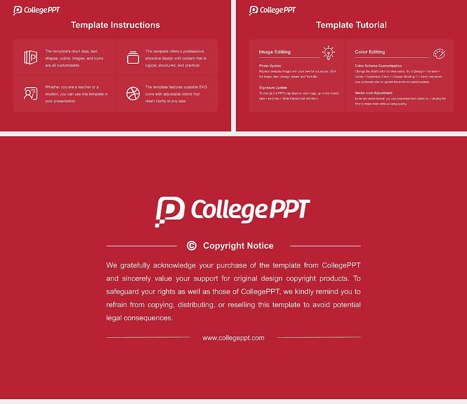 Cheonan Yonam College Course/Courseware Creation PPT Template16:9 ratio PPT effect preview image5