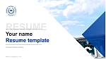 Chungnam National University Resume PPT Template