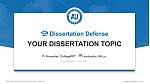 Ansan University Graduation Thesis Defense PPT Template