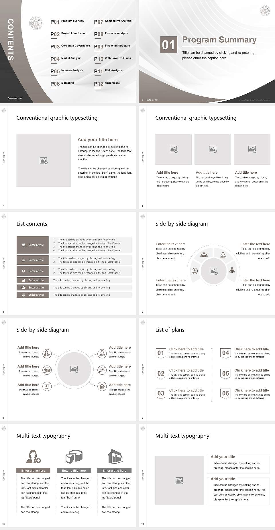 Dongguk University Competition/Entrepreneurship Contest PPT Template4:3 ratio PPT effect preview image2