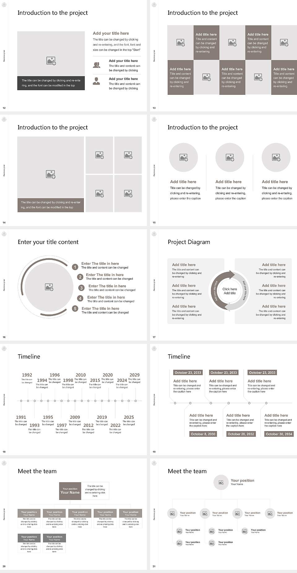Dongguk University Competition/Entrepreneurship Contest PPT Template4:3 ratio PPT effect preview image3