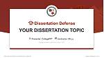 Chugye University for the Arts Graduation Thesis Defense PPT Template
