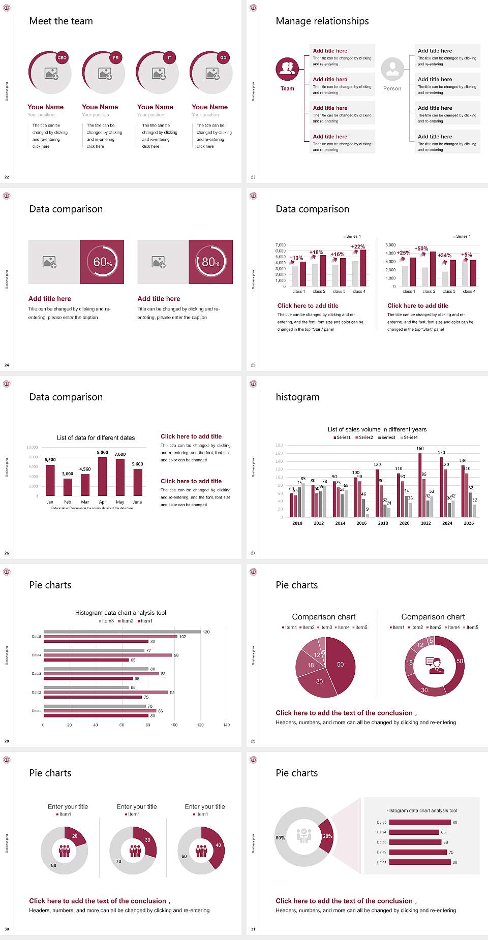 Dongduk Women’s University Competition/Entrepreneurship Contest PPT Template4:3 ratio PPT effect preview image4