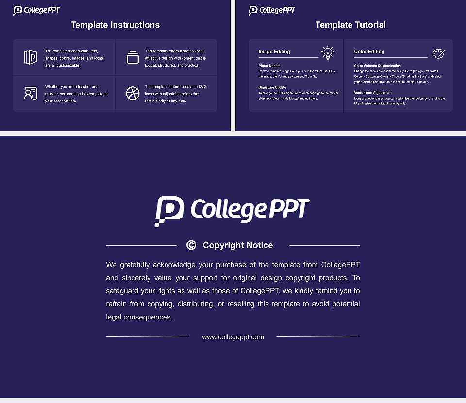 University of Wales, Lampeter Course/Courseware Creation PPT Template16:9 ratio PPT effect preview image5