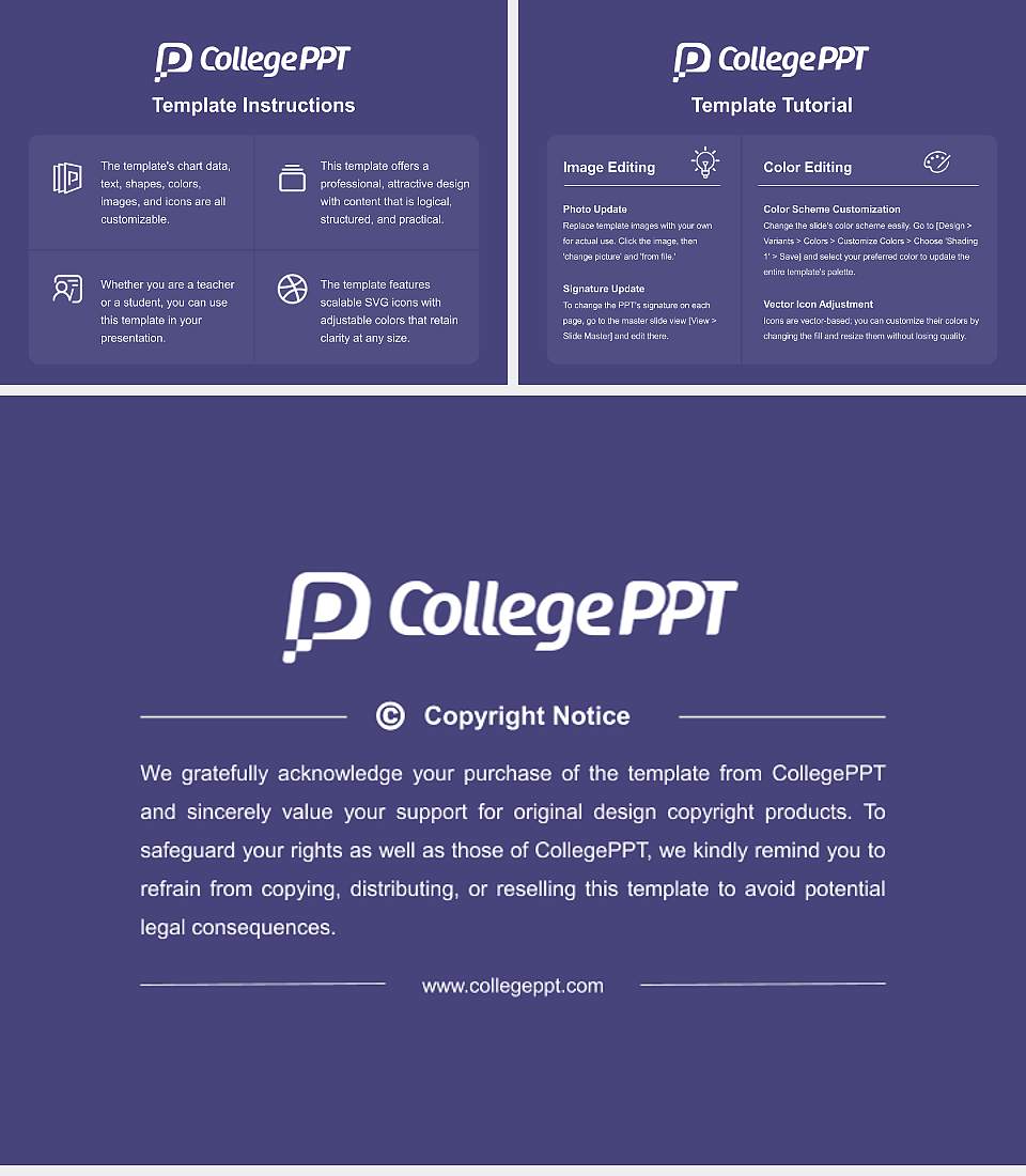 Bournemouth University Course/Courseware Creation PPT Template4:3 ratio PPT effect preview image5