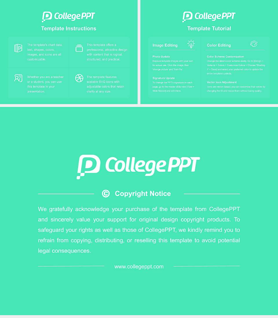 University of Cumbria Course/Courseware Creation PPT Template4:3 ratio PPT effect preview image5