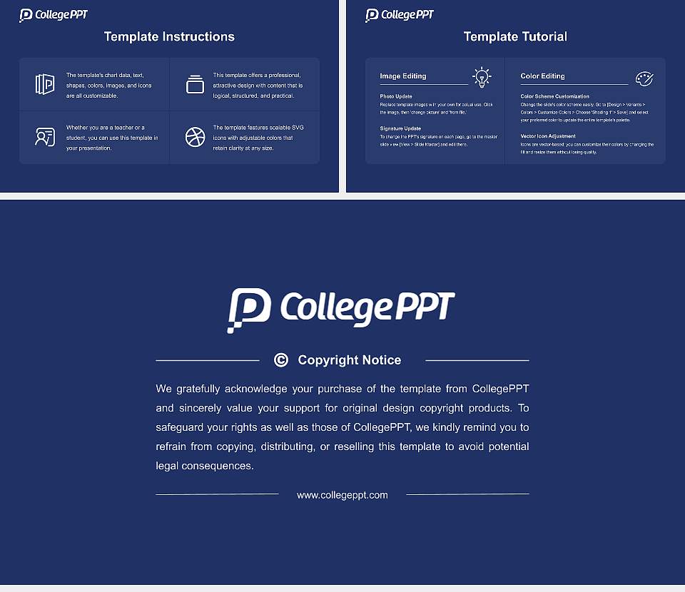 University of Aberdeen Course/Courseware Creation PPT Template16:9 ratio PPT effect preview image5