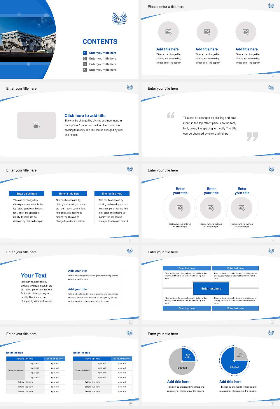 Coventry University Course/Courseware Creation PPT Template16:9 ratio PPT effect preview image2