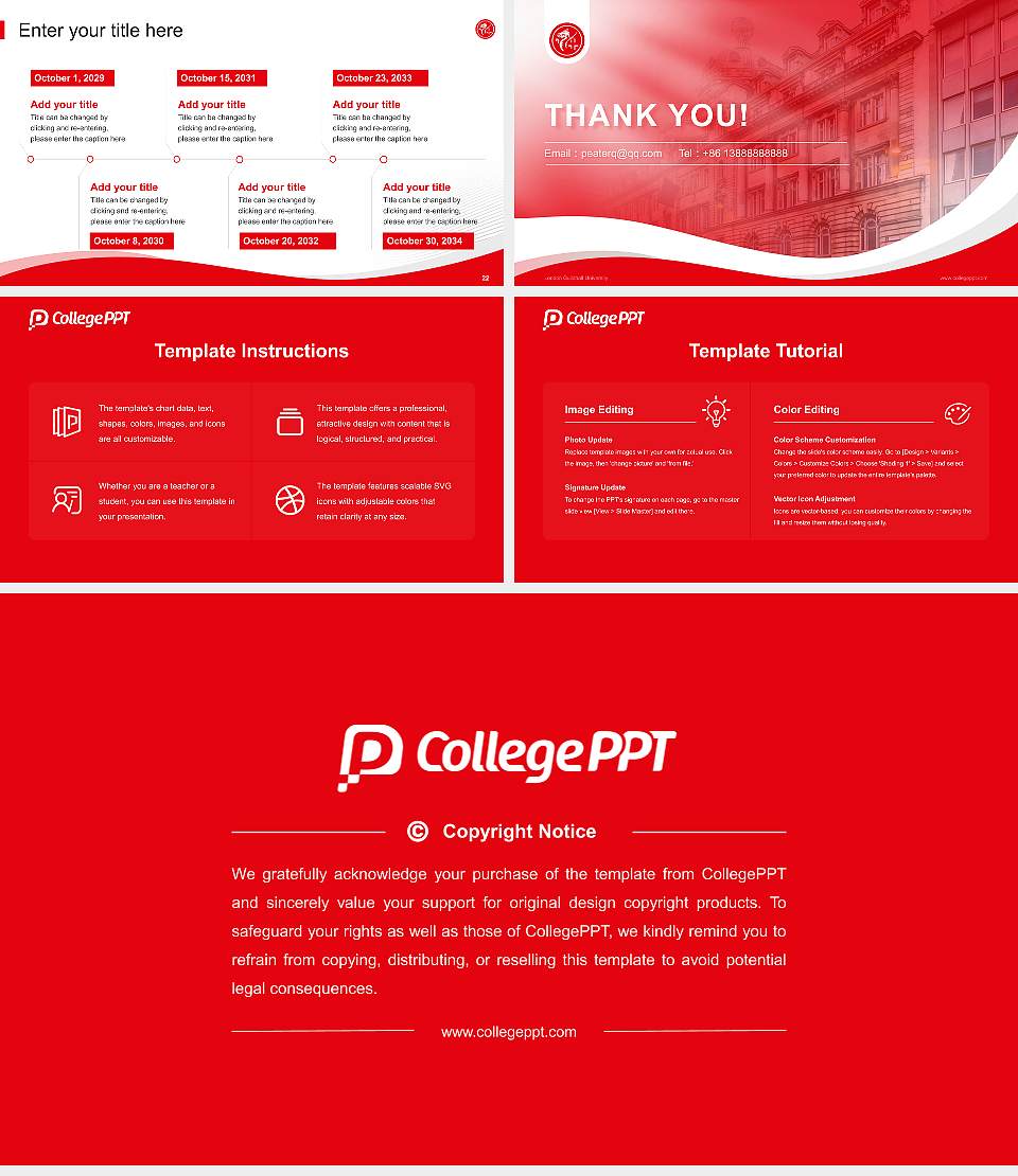 London Guildhall University Lecture Sharing and Networking Event PPT Template16:9 ratio PPT effect preview image4