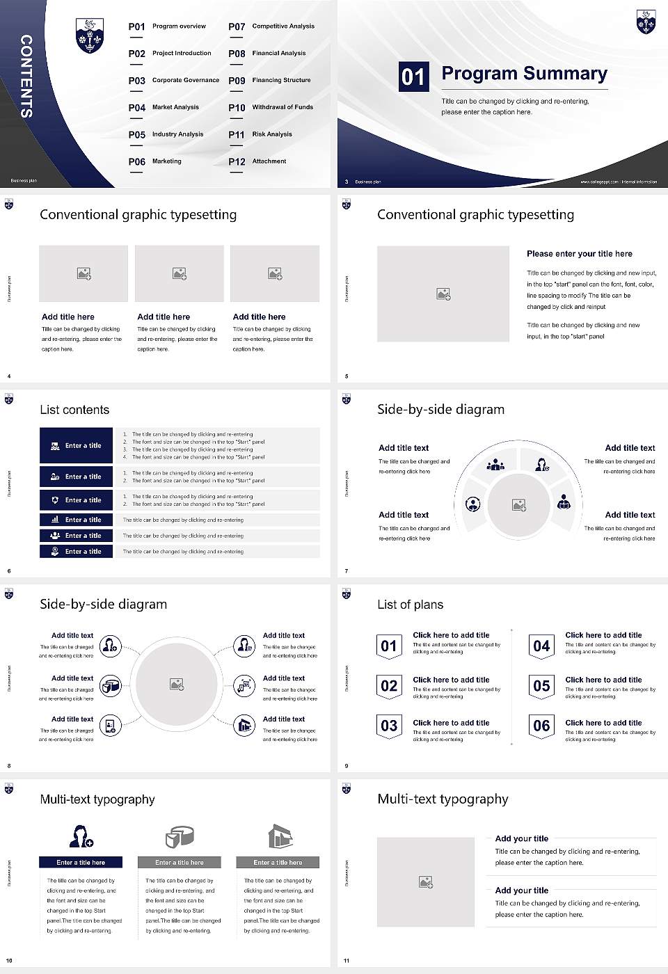 University of Hull Competition/Entrepreneurship Contest PPT Template16:9 ratio PPT effect preview image2