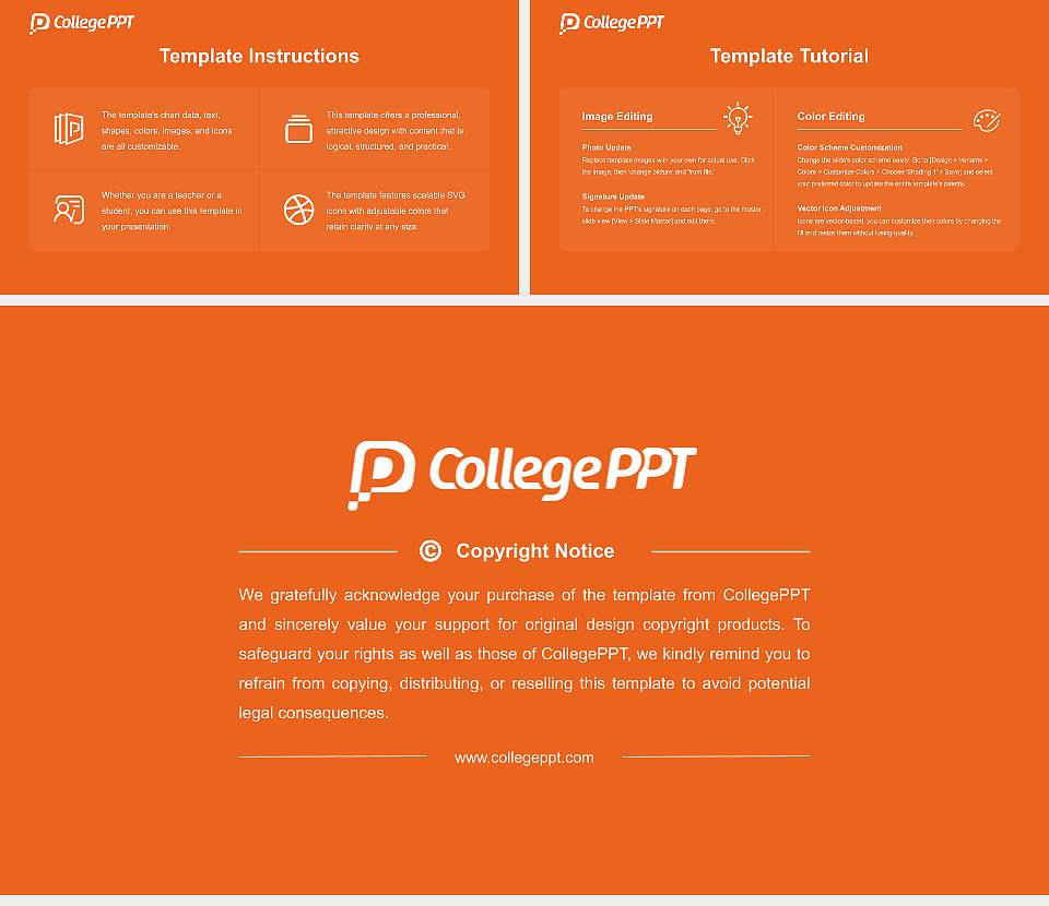 Royal Holloway, University of London Course/Courseware Creation PPT Template16:9 ratio PPT effect preview image5