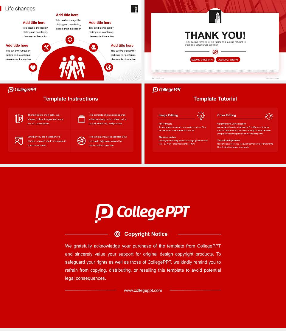 University of Leeds National Scholarship Defense PPT Template16:9 ratio PPT effect preview image4