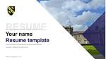 University of Wales Trinity Saint David Resume PPT Template