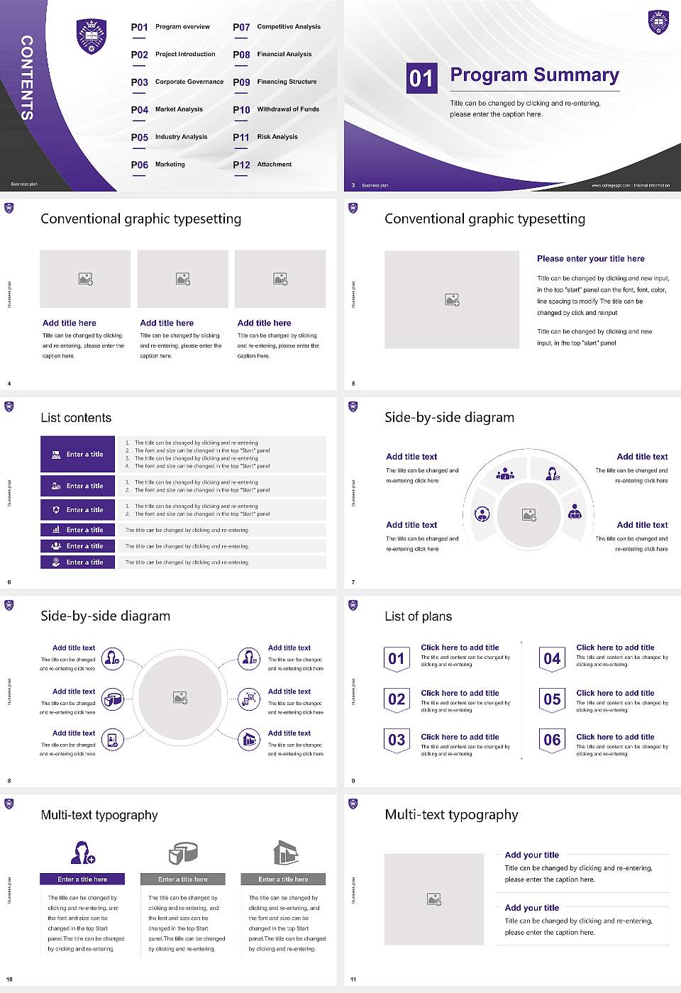 University of Sheffield Competition/Entrepreneurship Contest PPT Template16:9 ratio PPT effect preview image2