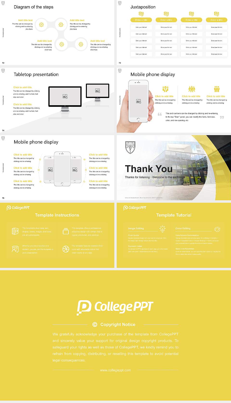 Buckinghamshire New University Competition/Entrepreneurship Contest PPT Template16:9 ratio PPT effect preview image9