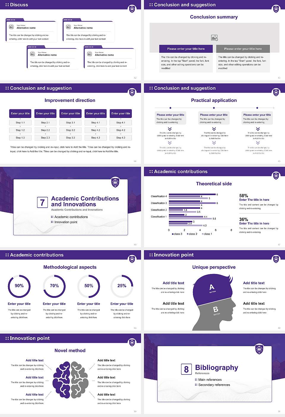 University of Sheffield Graduation Thesis Defense PPT Template16:9 ratio PPT effect preview image6