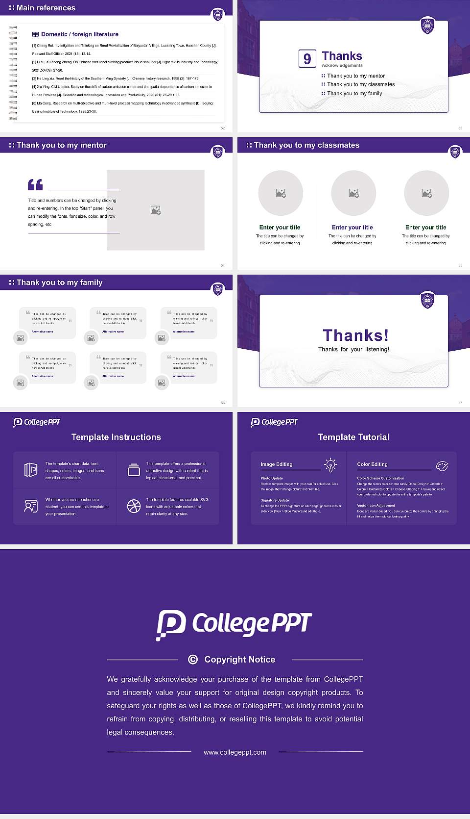 University of Sheffield Graduation Thesis Defense PPT Template16:9 ratio PPT effect preview image7