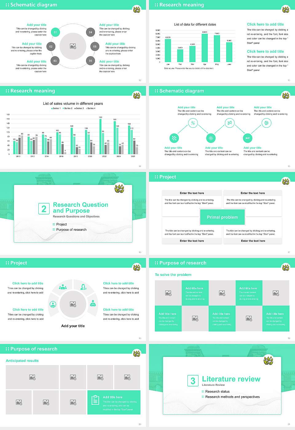 University of Cumbria Graduation Thesis Defense PPT Template16:9 ratio PPT effect preview image3