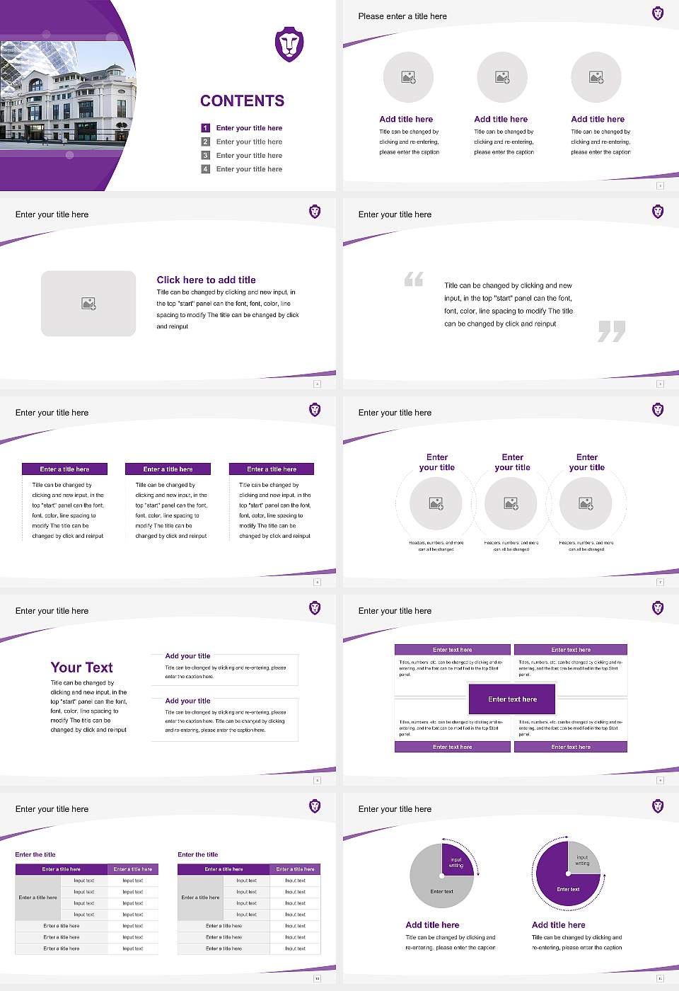 BPP University Course/Courseware Creation PPT Template16:9 ratio PPT effect preview image2