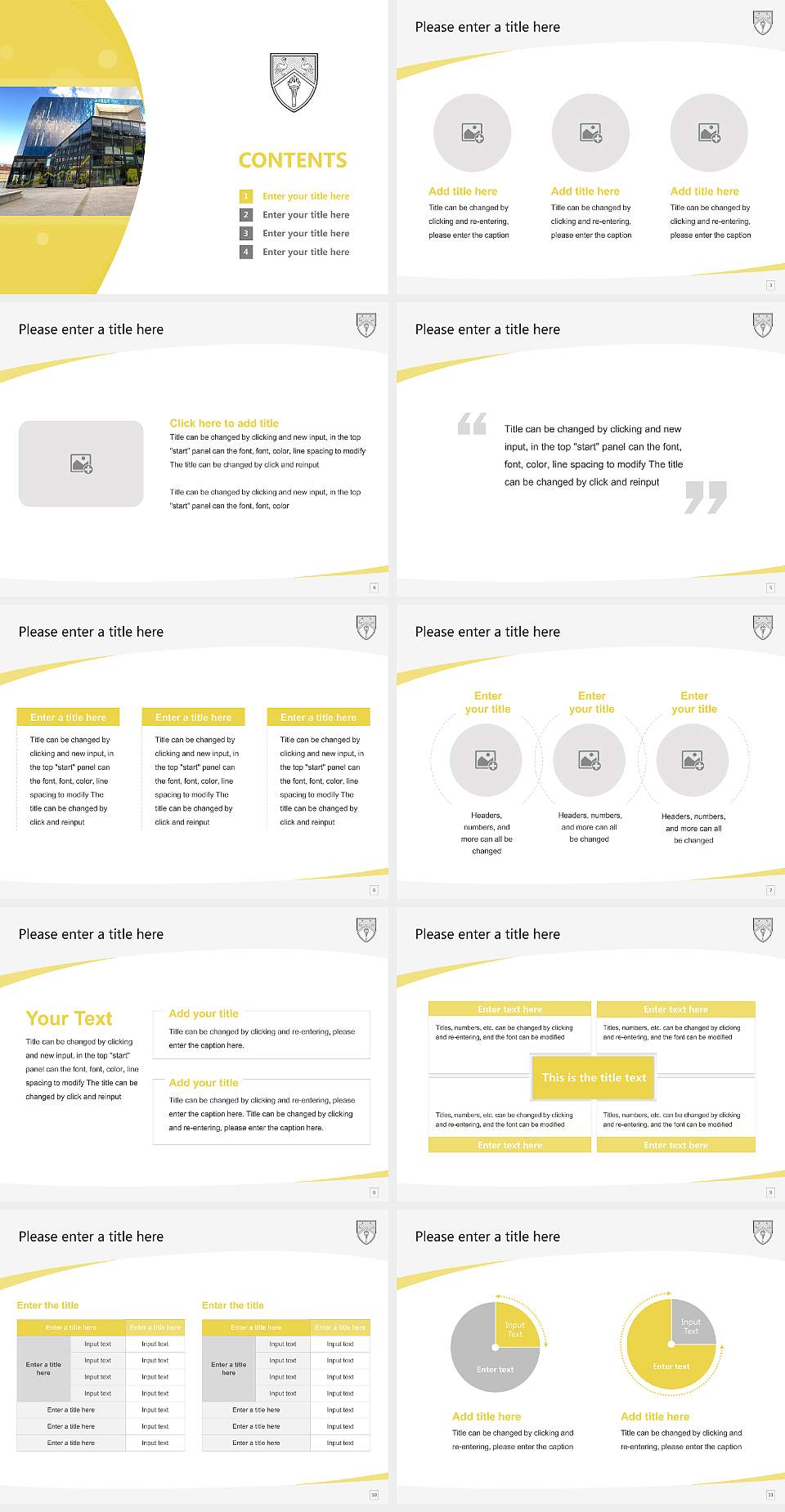 Buckinghamshire New University Course/Courseware Creation PPT Template4:3 ratio PPT effect preview image2