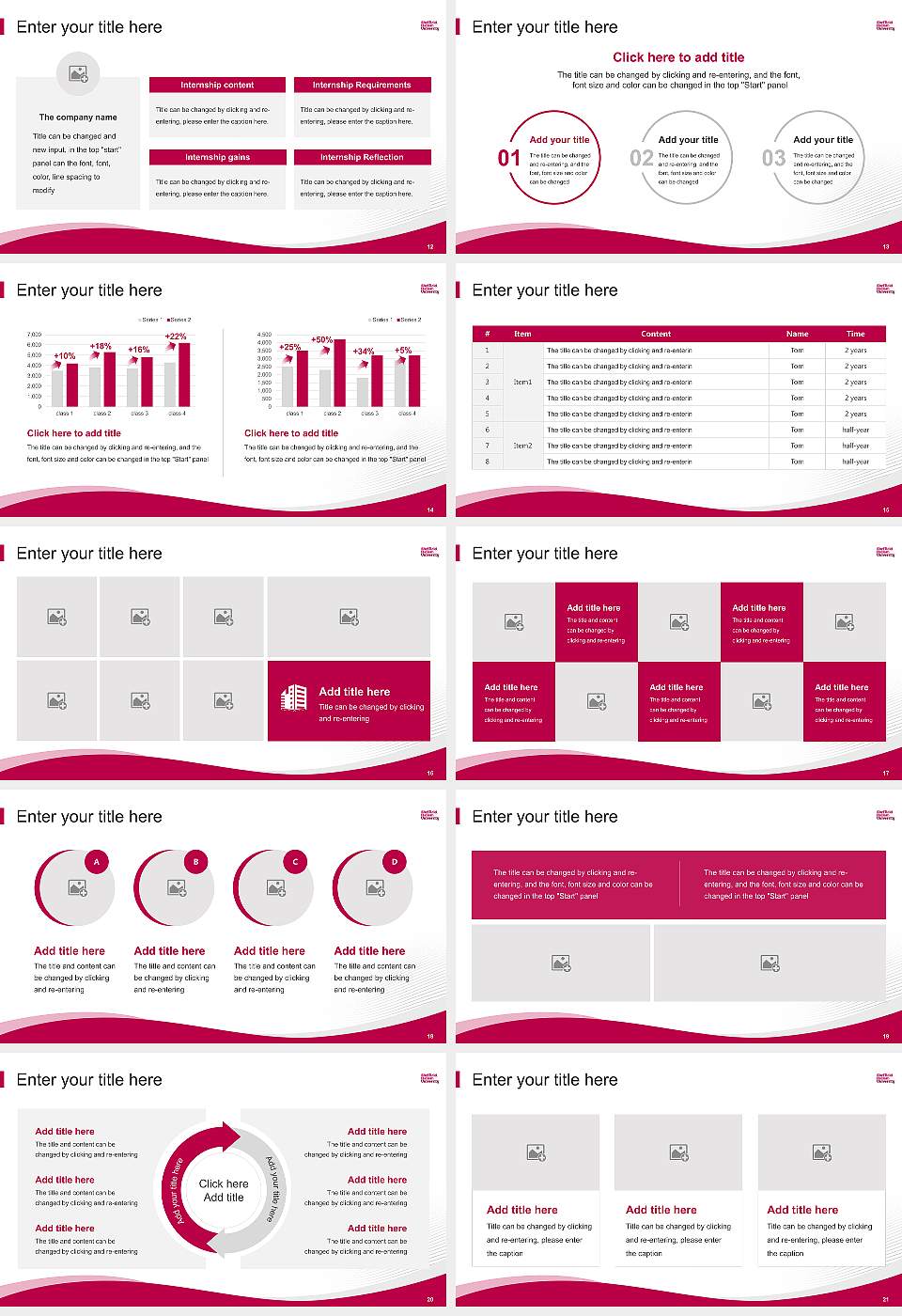 Sheffield Hallam University Lecture Sharing and Networking Event PPT Template16:9 ratio PPT effect preview image3