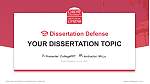 Cardiff University Disputation Powerpoint Vorlage