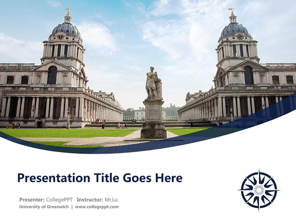 University of Greenwich Course/Courseware Creation PPT Template4:3 ratio PPT effect preview image5