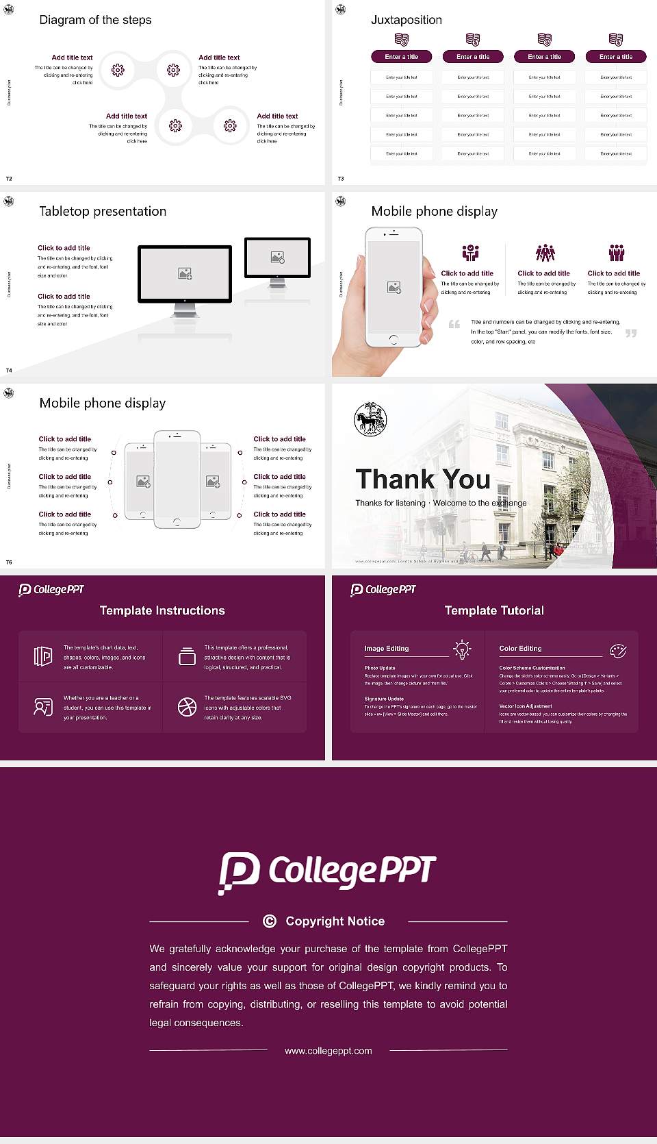 London School of Hygiene and Tropical Medicine Competition/Entrepreneurship Contest PPT Template16:9 ratio PPT effect preview image9