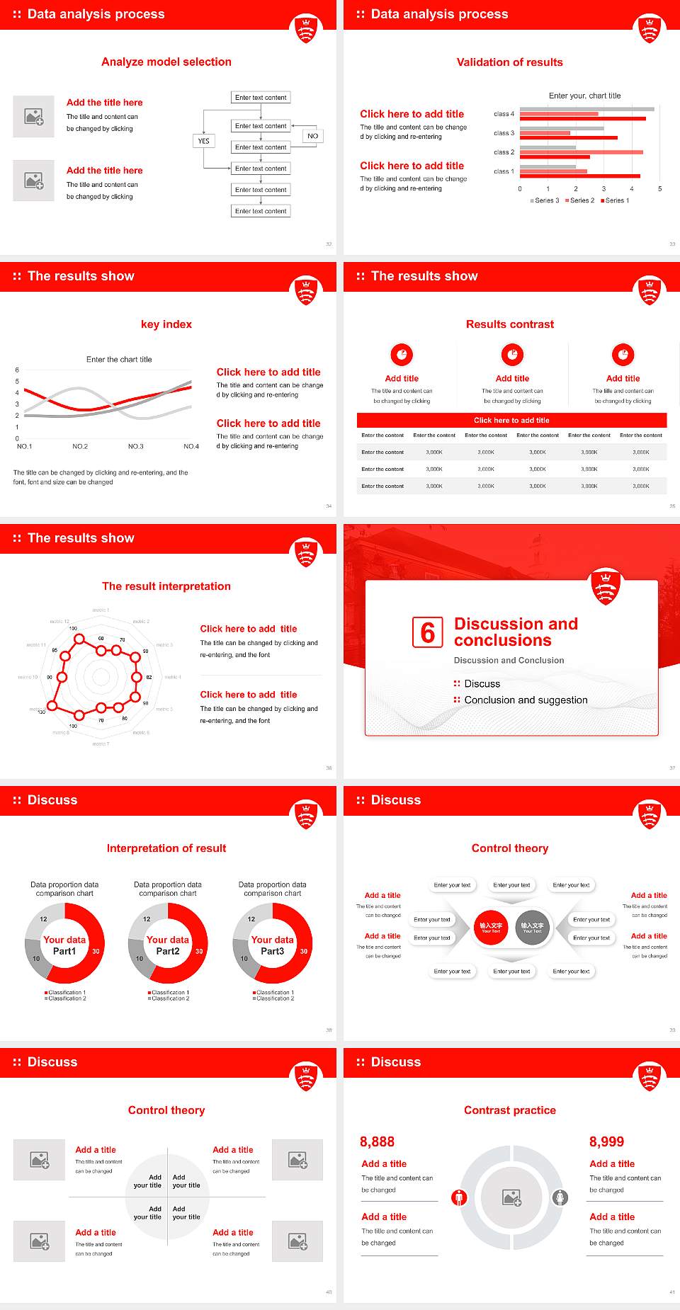 Middlesex University Graduation Thesis Defense PPT Template4:3 ratio PPT effect preview image5