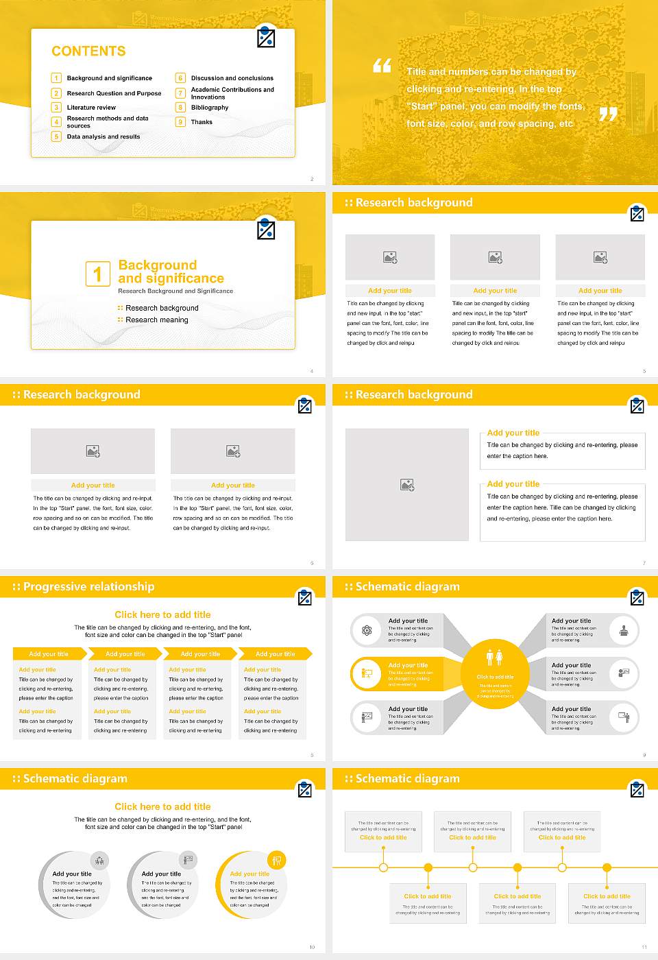 Ravensbourne University Graduation Thesis Defense PPT Template16:9 ratio PPT effect preview image2