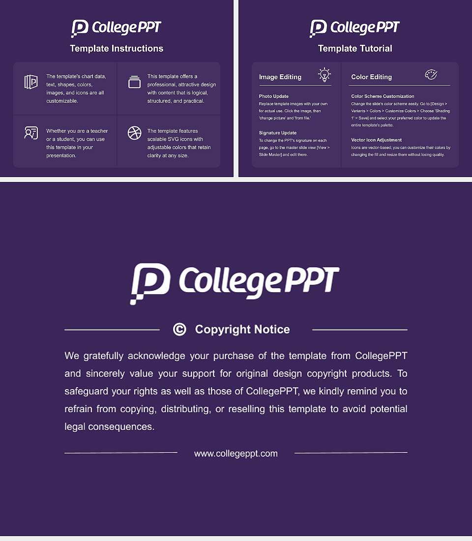 London South Bank University Course/Courseware Creation PPT Template4:3 ratio PPT effect preview image5