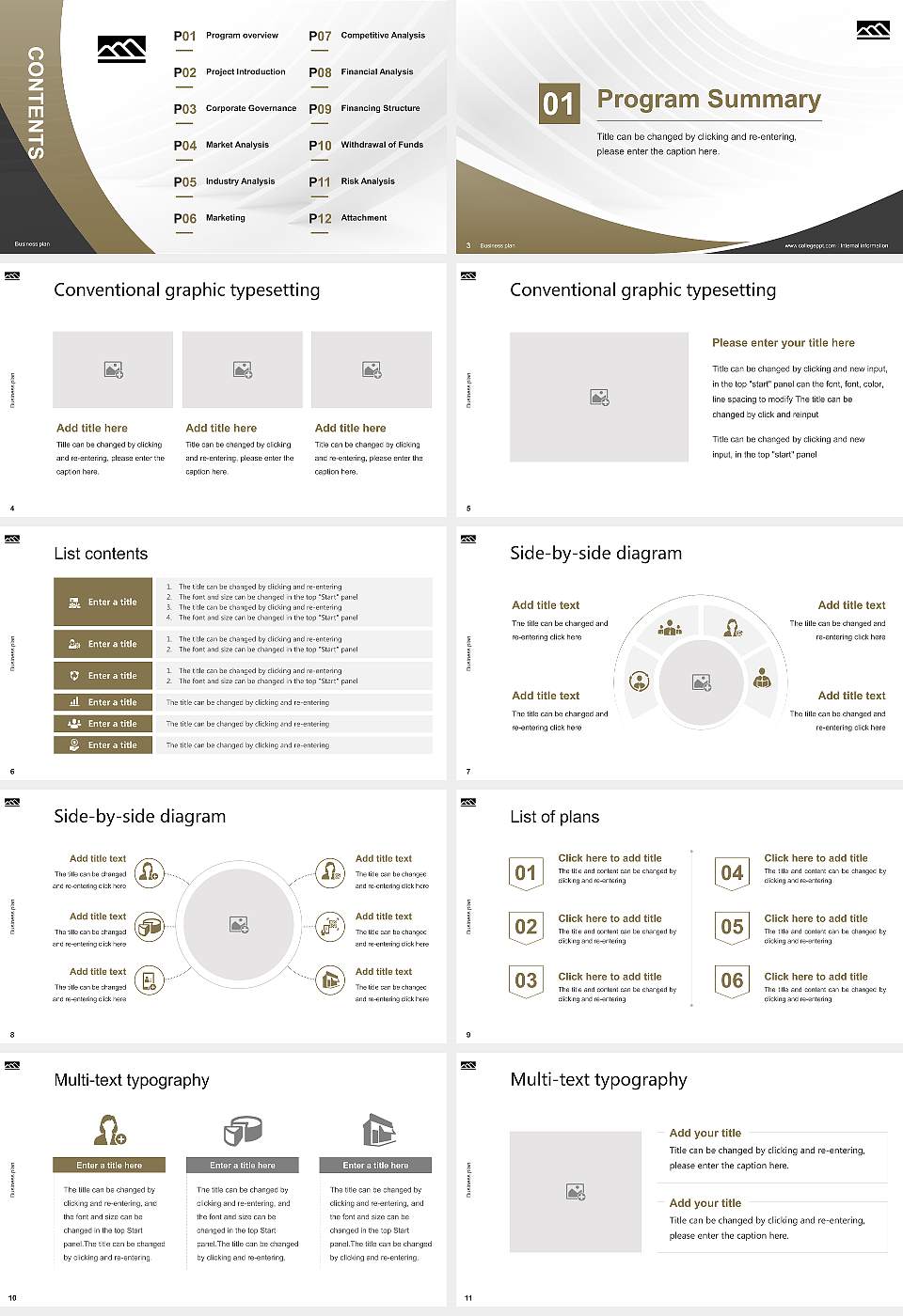 University of Derby Competition/Entrepreneurship Contest PPT Template16:9 ratio PPT effect preview image2