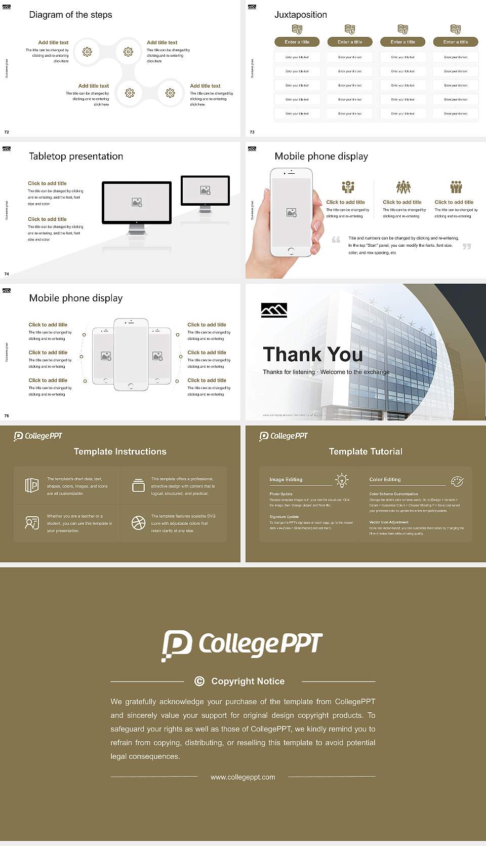 University of Derby Competition/Entrepreneurship Contest PPT Template16:9 ratio PPT effect preview image9