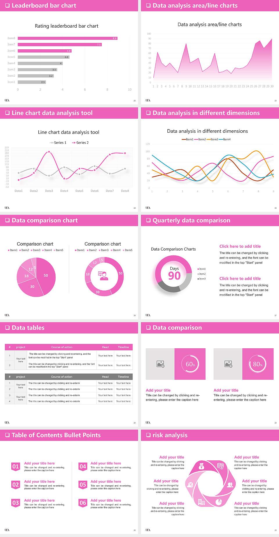 University of East Anglia General Purpose PPT Template4:3 ratio PPT effect preview image4