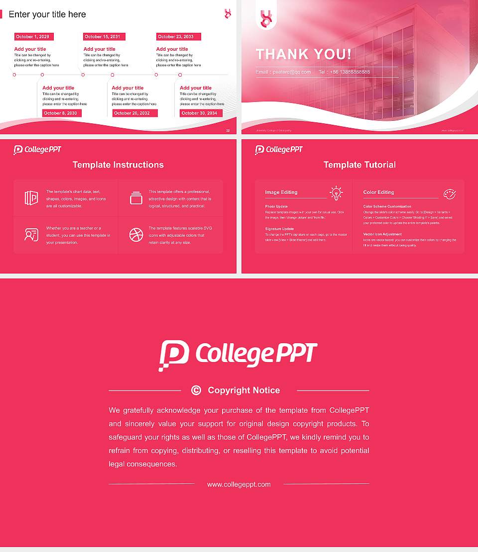 University College of Osteopathy Lecture Sharing and Networking Event PPT Template16:9 ratio PPT effect preview image4