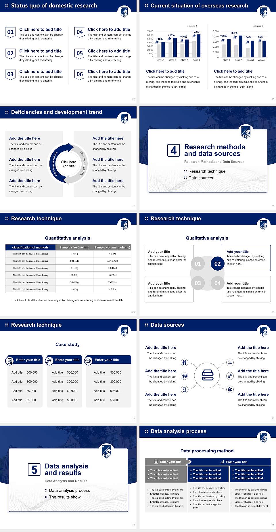 Harper Adams University Graduation Thesis Defense PPT Template4:3 ratio PPT effect preview image4