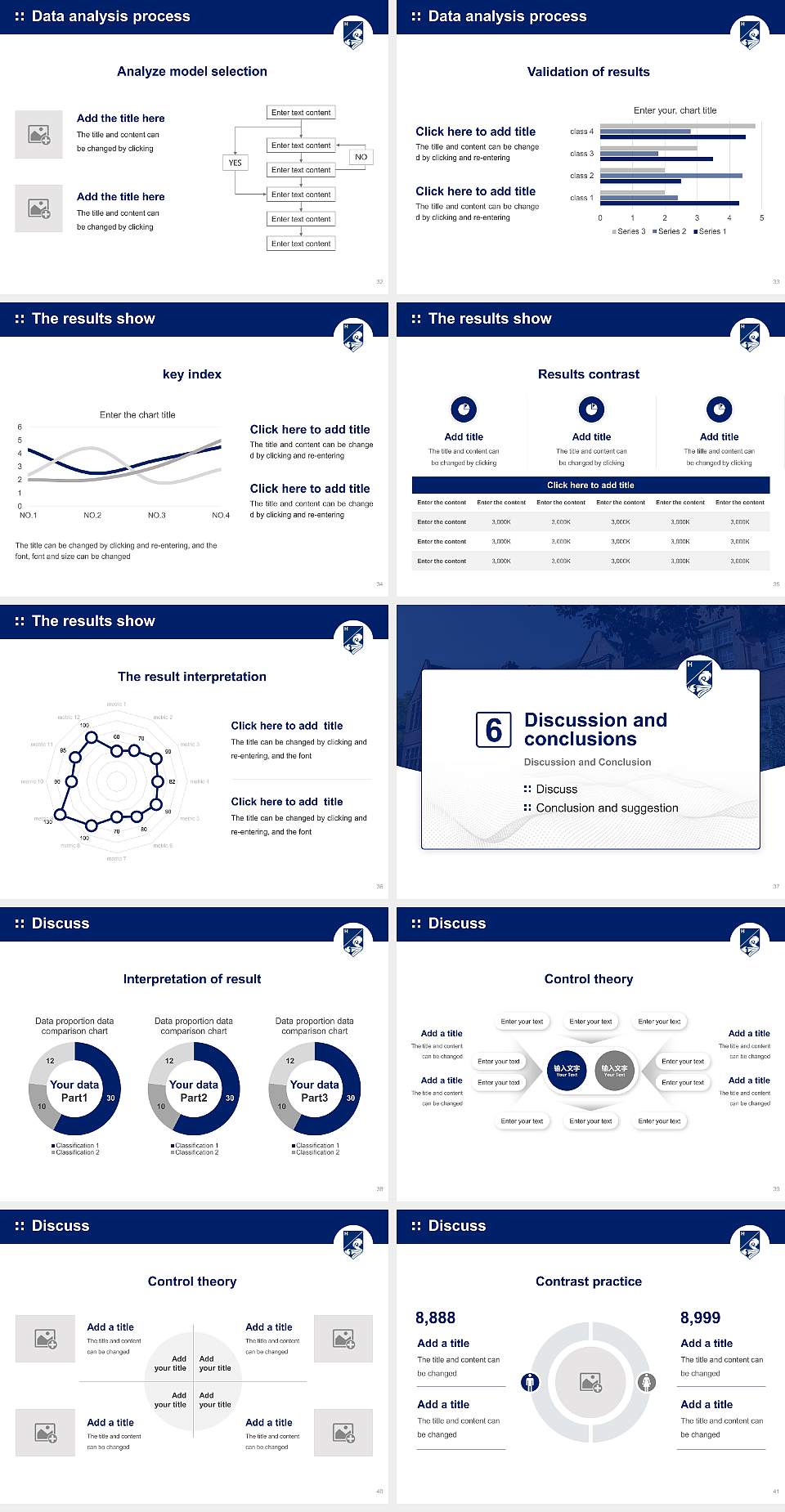 Harper Adams University Graduation Thesis Defense PPT Template4:3 ratio PPT effect preview image5