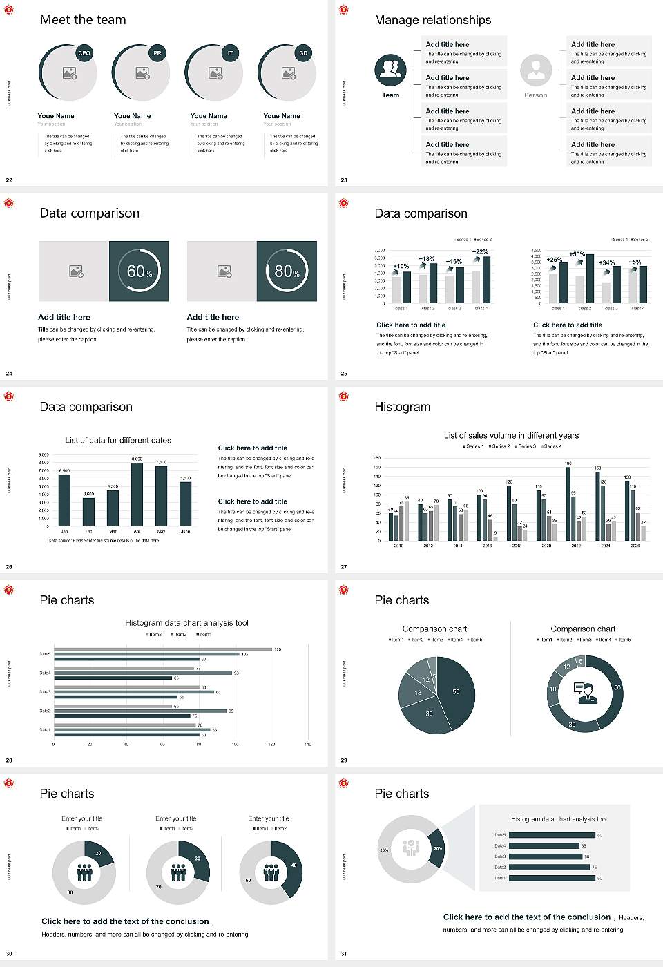 Regent’s University London Competition/Entrepreneurship Contest PPT Template16:9 ratio PPT effect preview image4