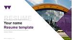 University of Warwick Resume Templat PPT