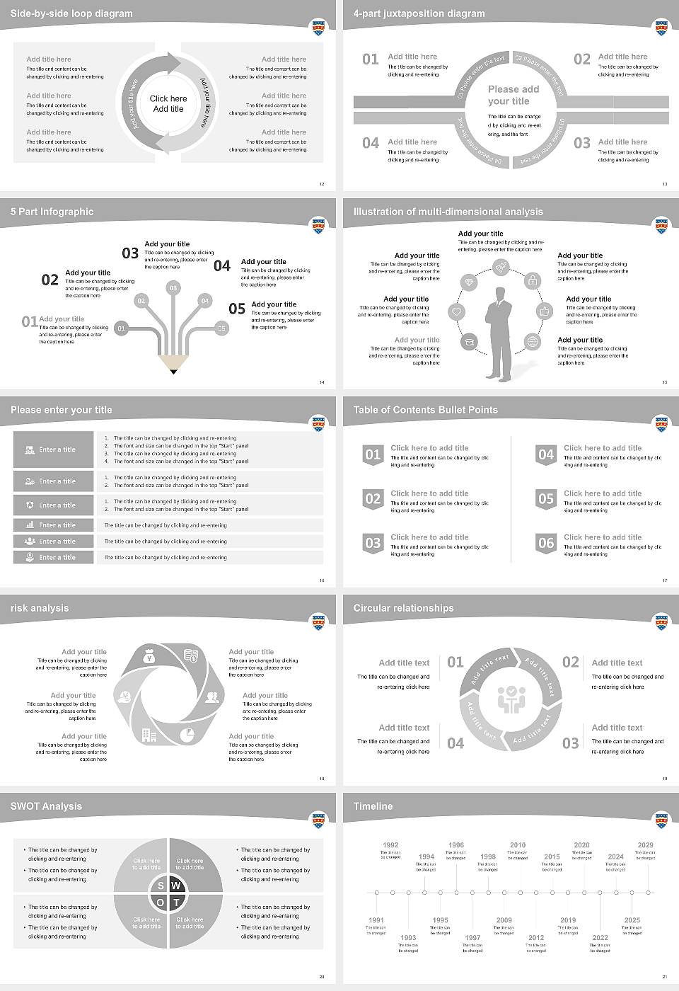 University of Plymouth Academic Presentation/Research Findings Report PPT Template16:9 ratio PPT effect preview image3