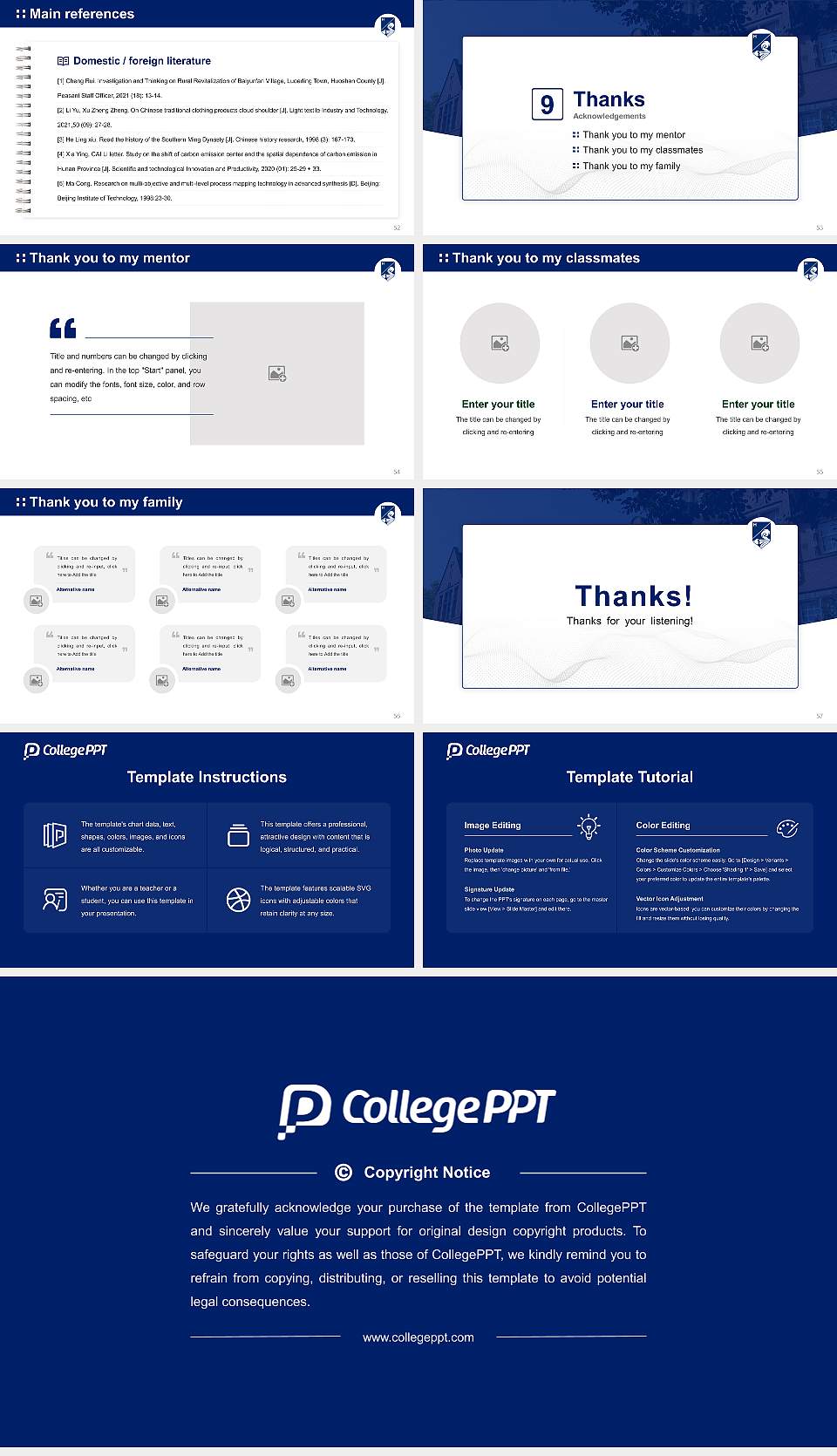 Harper Adams University Graduation Thesis Defense PPT Template16:9 ratio PPT effect preview image7