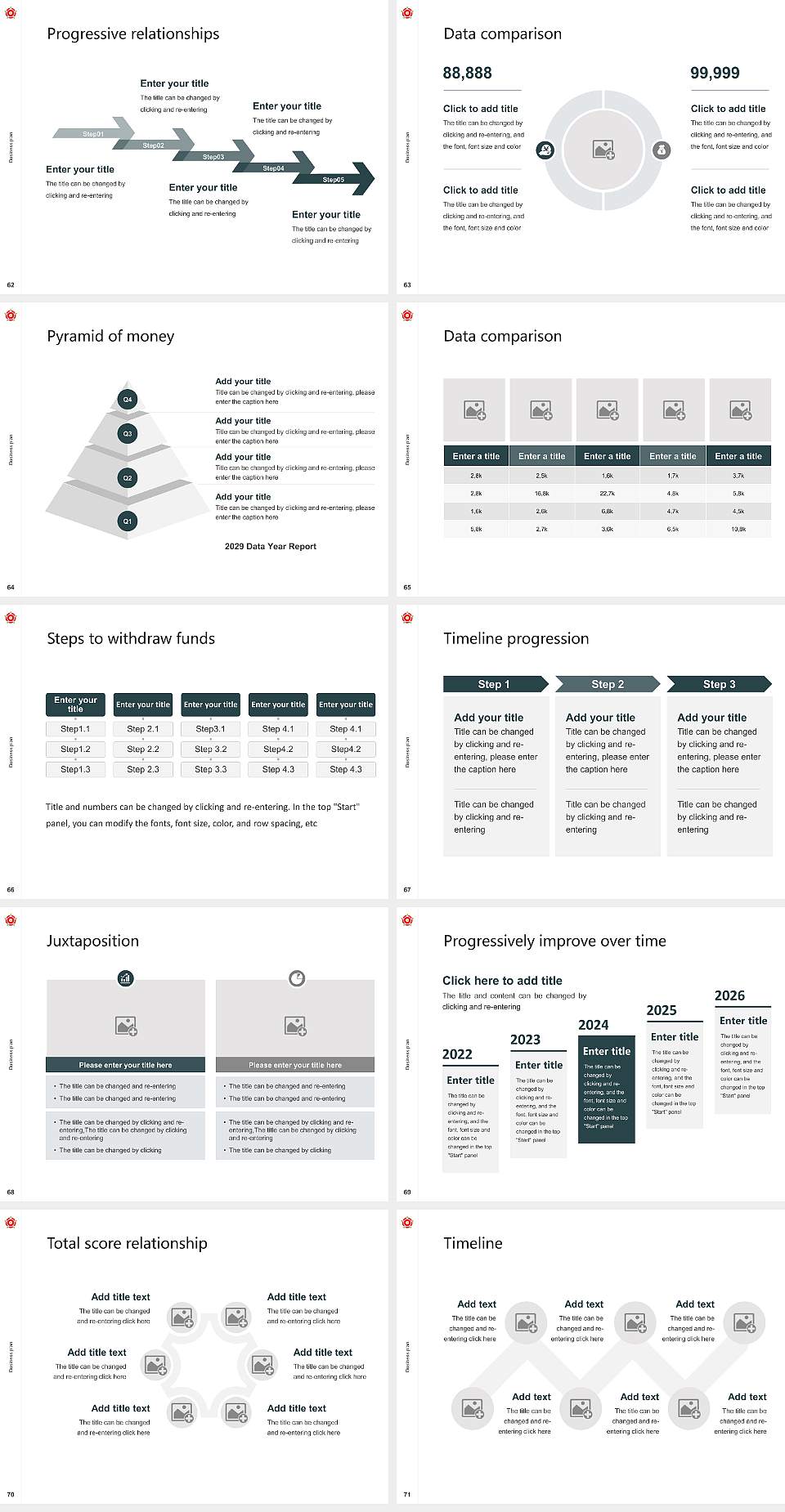 Regent’s University London Competition/Entrepreneurship Contest PPT Template4:3 ratio PPT effect preview image8