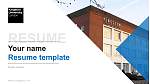 Kingston University Resume PPT Template
