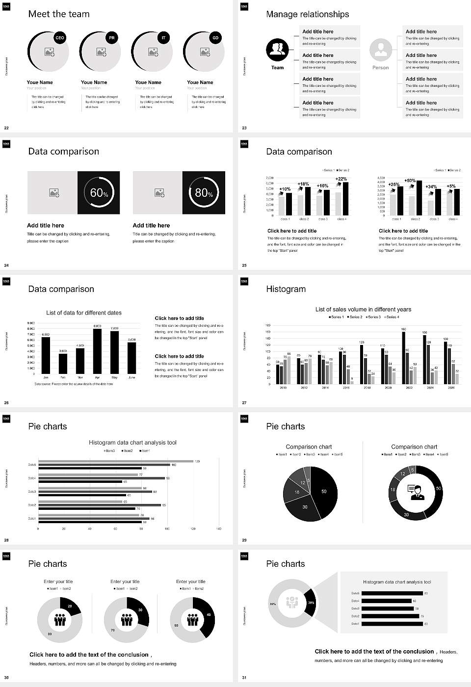 SOAS University of London Competition/Entrepreneurship Contest PPT Template16:9 ratio PPT effect preview image4